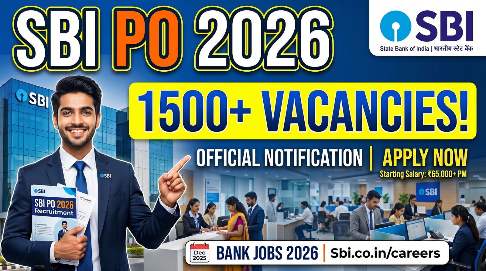 SBI PO Notification 2026